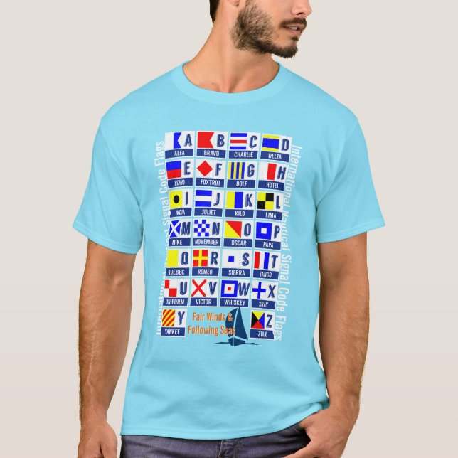 Nautiska T-tröja Tee (Framsida)