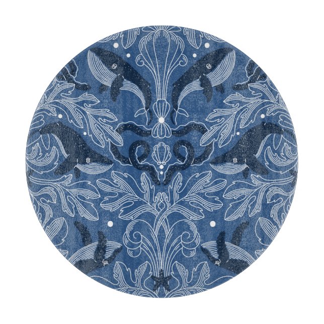 Nautiska valar, damm struktur mönster. (Framsidan)