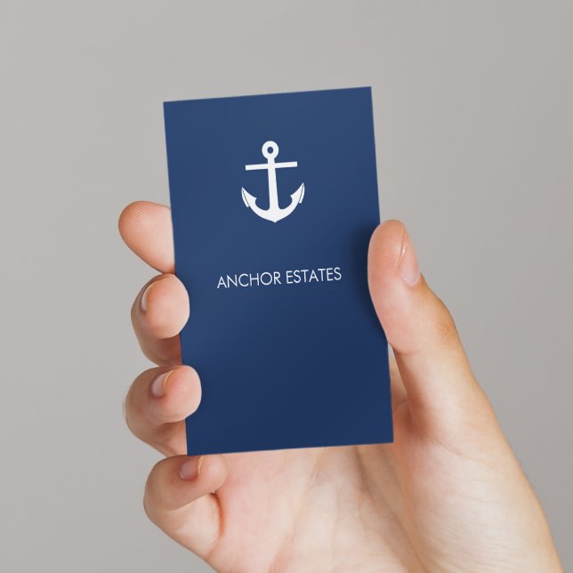 Nautiskt Affärskort Visitkort (Skapare uppladdad)