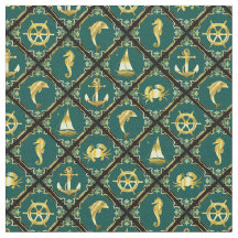 Nautiskt ankare/segelbåt/hjul/fyr/delfin