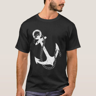 Nautiskt ankare t shirt