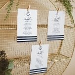 Nautiskt ankarplatskort för Bordsnummer<br><div class="desc">Modern och elegant design skriver ut Nautical Ocean Anchor Rand Calligraphy Script Bordsnummer Seating Chart Cards som kan anpassas med din text och lägga till varje bordsnummer-kort i din kundvagn, en efter en. Klicka på knappen "Anpassa" och använda verktyg som är utformat för att ändra mallen. Kolla in Graphic Art...</div>