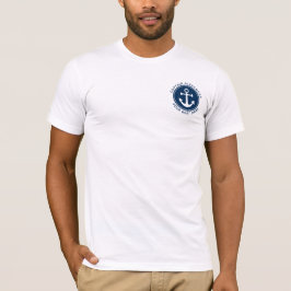Nautiskt ankartåg för marin anpassad kaptenbåt Nam T Shirt