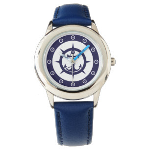 Nautiskt ankra armbandsur
