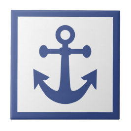 Nautiskt ankra keramiskt belägger med tegel kakelplatta