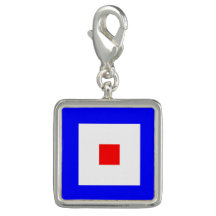 Nautiskt flaggabrev W "Whiskey ",