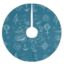 Nautiskt grafiskt mönster för ritning