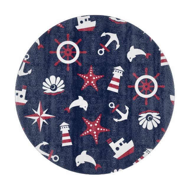 Nautiskt havsmönster (Framsidan)