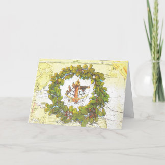 Nautiskt Julhälsningar kort