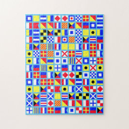 Nautiskt pussel för piratflaggadubbla