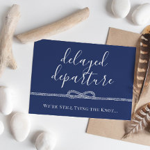 Nautiskt rep knyter knuten Postponerad bröllop