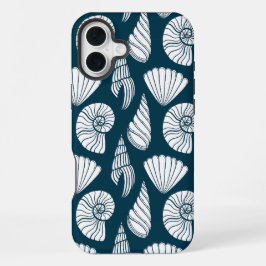 Nautiskt sjögränssnitt Mönster i Vita och flottan