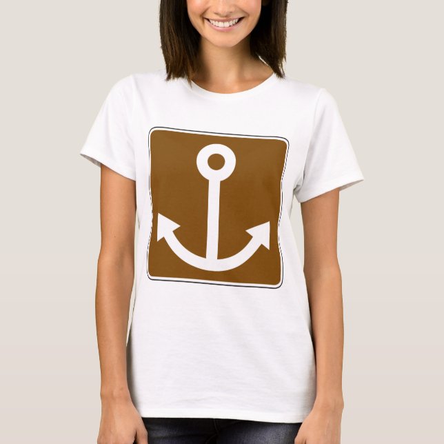 Nautiskt tecken t shirt (Framsida)