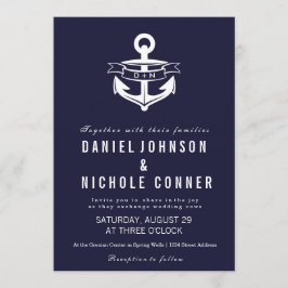 Nautiskt tema | BRÖLLOP Inbjudningar