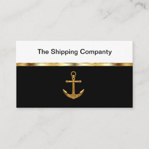 Nautiskt tema för Classy Shipping Service Visitkort