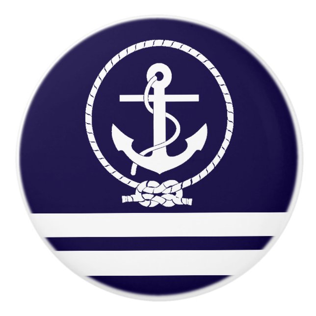 Nautiskt tema för coola och Snyggt Knopp (Framsidan)