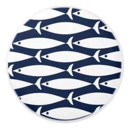 Nautiskt tema för kustfiske knopp