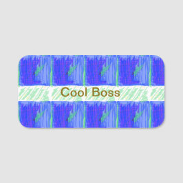 Nautiskt tema namnbricka