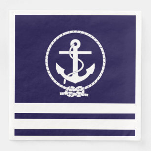 Nautiskt tema pappersservett