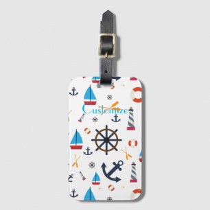 Nautiskt tema Thunder_Cove Bagagebricka