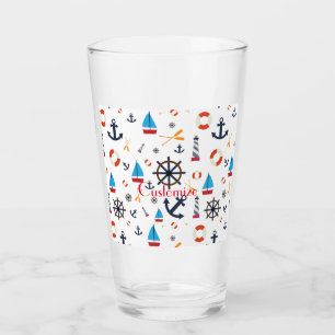 Nautiskt tema Thunder_Cove Glas