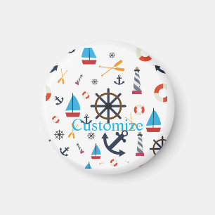 Nautiskt tema Thunder_Cove Magnet