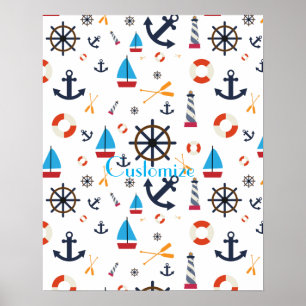 Nautiskt tema Thunder_Cove Poster