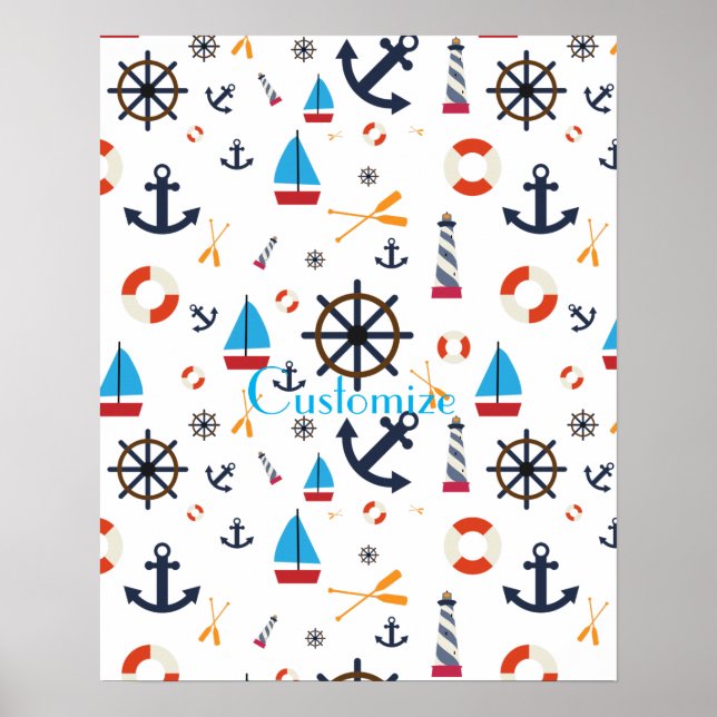 Nautiskt tema Thunder_Cove Poster (Framsidan)