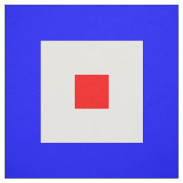 Nautiskt underteckna kodifierar flaggorbrev W Tyg