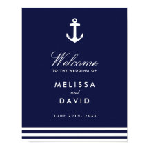 Nautiskt välkomsttecken (11 x 14)