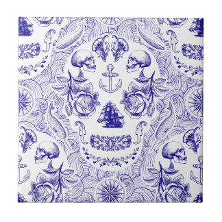 NautiSkull Kakelplatta