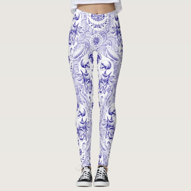NautiSkull Leggings (Framsida)