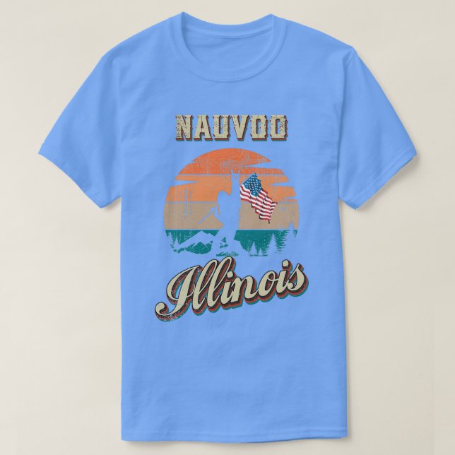 Nauvoo Illinois T Shirt (Design framsida)