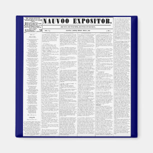 Nauvooen Expositor Magnet