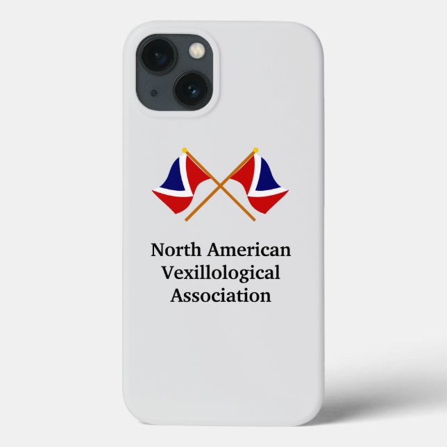 NAVA iPhone Crossed Flags Protective Cover (Baksida)