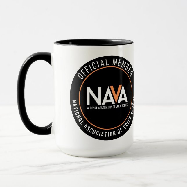 NAVA Officiell Member Mugg (Vänster)