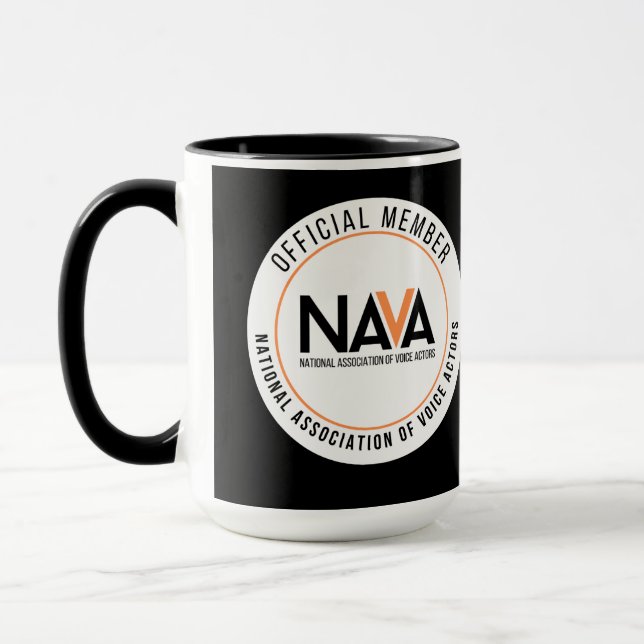 NAVA Officiell Member Mugg (Vänster)