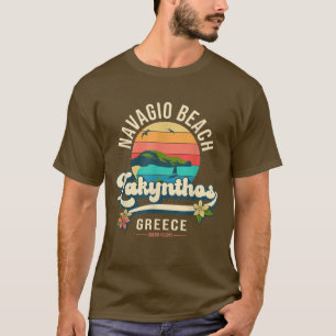 Navagio (skeppsbrott) Beach, Zakinthos, Grekland S T Shirt