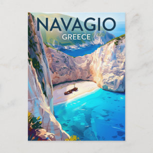 Navagio-stranden Grekland Vykort