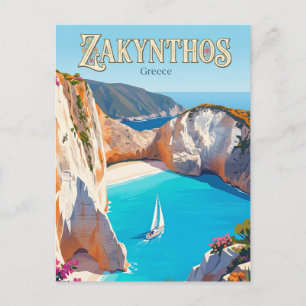 Navagio-stranden Grekland Vykort