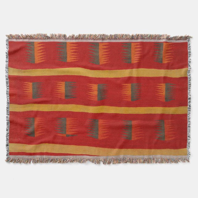NAVAJO 1890 HORSE SADDLE BLANKET TIMELESS ARTISTRY FILT (Framsidan)