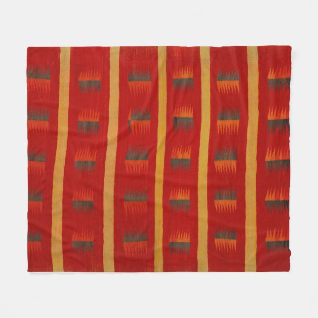 NAVAJO 1890 HORSE SADDLE BLANKET TIMELESS ARTISTRY FLEECEFILT (Framsidan (Horisontell))