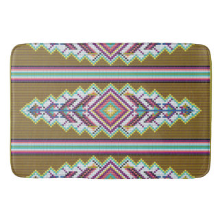 Navajo Bead Pattern Badrumsmatta