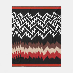 Navajo Blanket Design 9 Fleecefilt