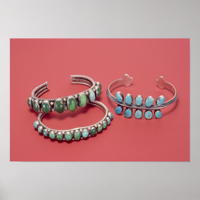 Navajo bracelets poster (Framsidan)