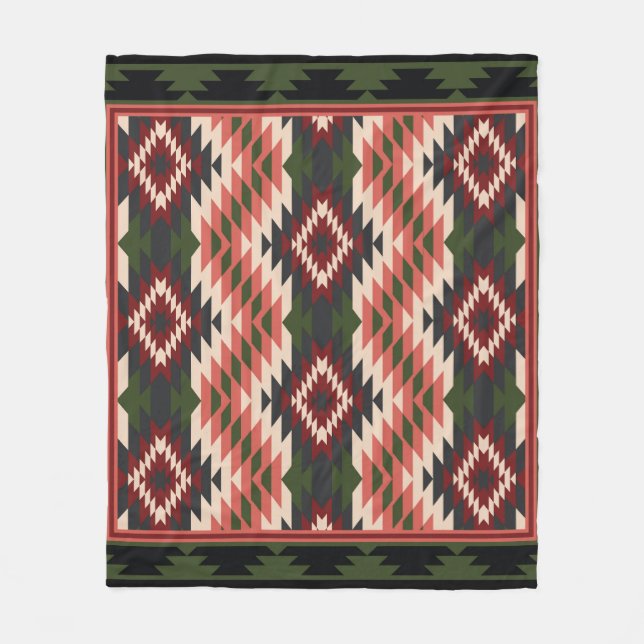 Navajo Design -11 Fleecefilt (Framsidan)