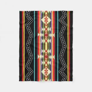 Navajo Design 1D Blanket Fleecefilt