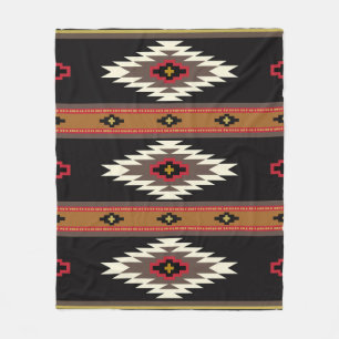 Navajo Design 7 Bandana Fleecefilt