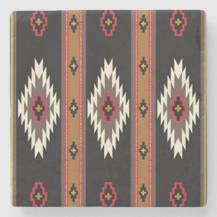 Navajo Design 7 Bandana Stenunderlägg