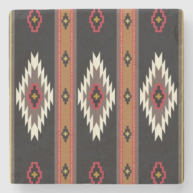 Navajo Design 7 Bandana Stenunderlägg (Framsidan)